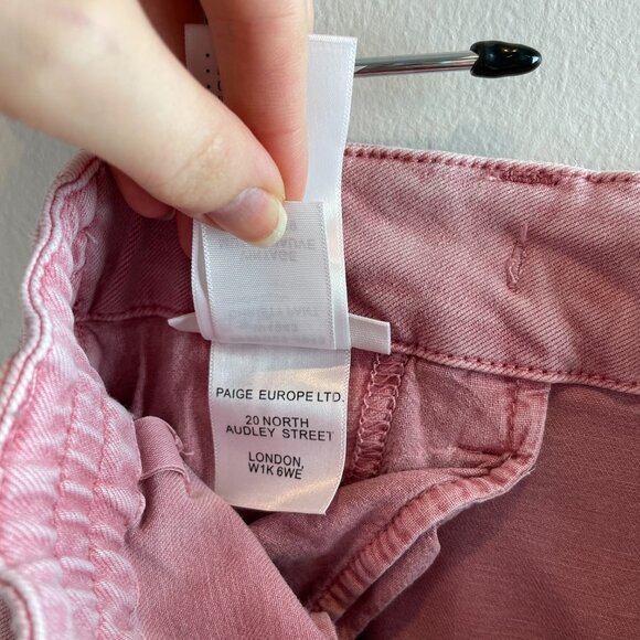 PAIGE JEANS Christy Joggers - Drawstring Pants with Elastic Waist - Size 26 - Picture 10 of 15